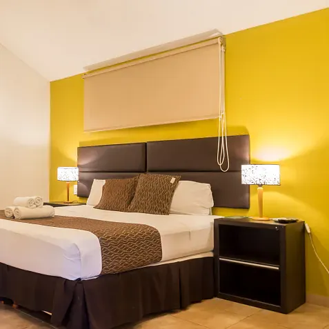 Habitación económica cuádruple